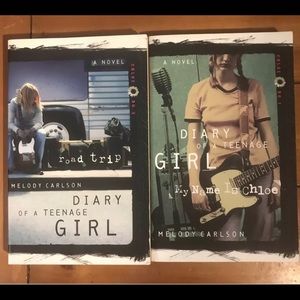 Diary Of A Teenage Girl 2 Book Lot  (See Description)